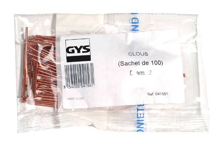 GYS Szegecs, Ø2 mm, 100 db/csomag termék fő termékképe