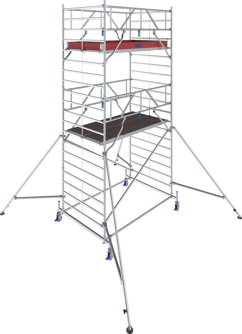 Krause STABILO Professional gurulóállvány, 50 -es sorozat, mezőméret: 2.5 m x 1.5 m, munkamagasság: 6.4 m termék fő termékképe