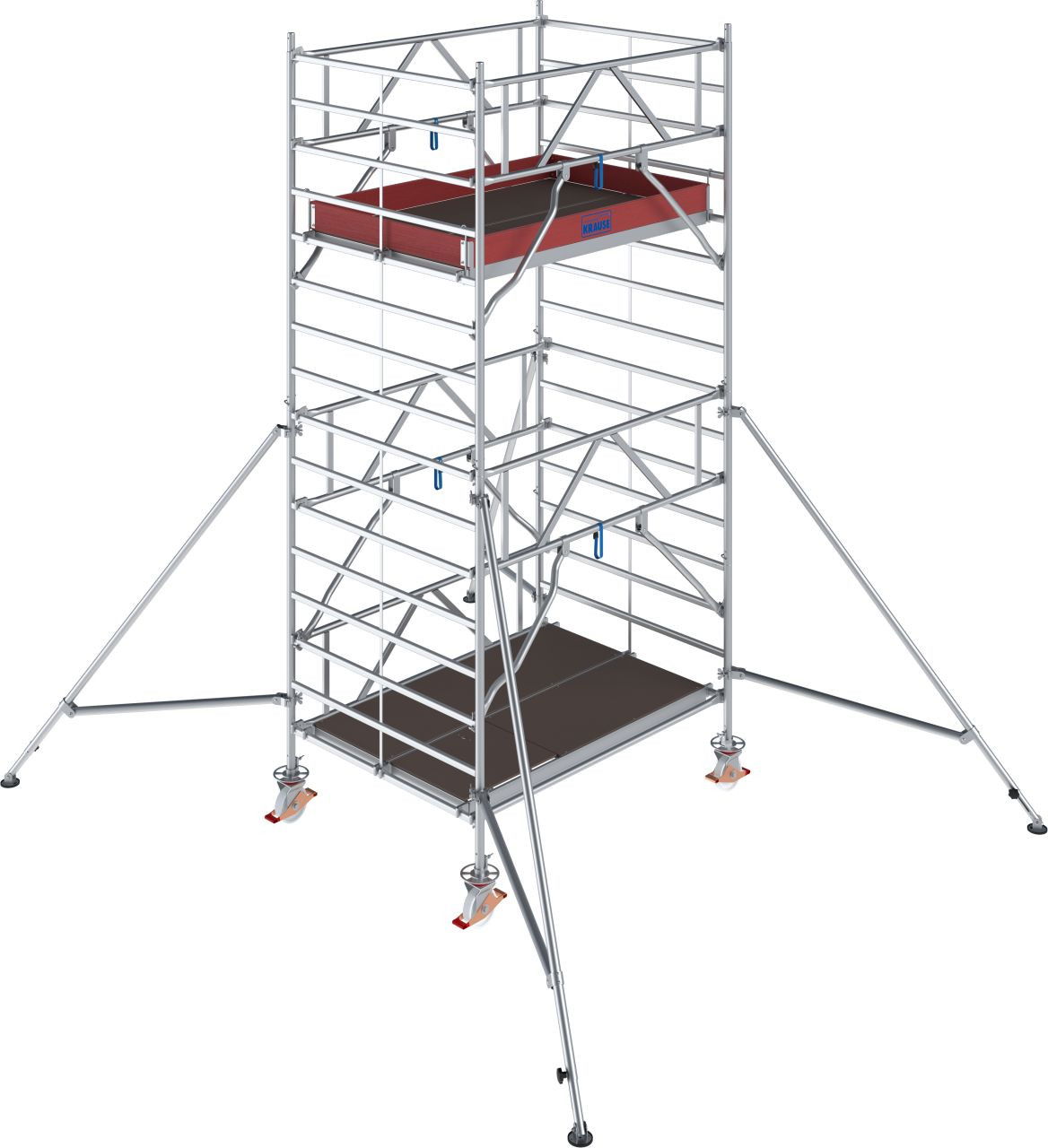 Krause STABILO Professional gurulóállvány, 5000 -es sorozat, mezőméret: 2 m x 1.5 m, munkamagasság: 5.3 m termék fő termékképe