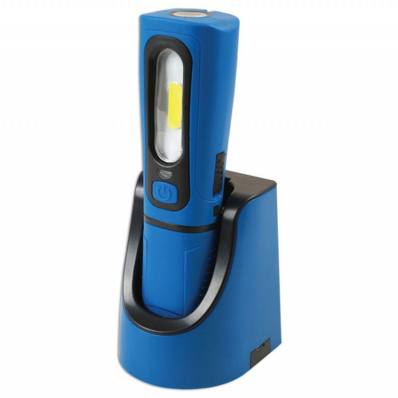 Laser Tools LAS-7056 tölthető szerelőlámpa, COB LED, 3W+1W UV lámpa + dokkoló, 260 lm termék fő termékképe