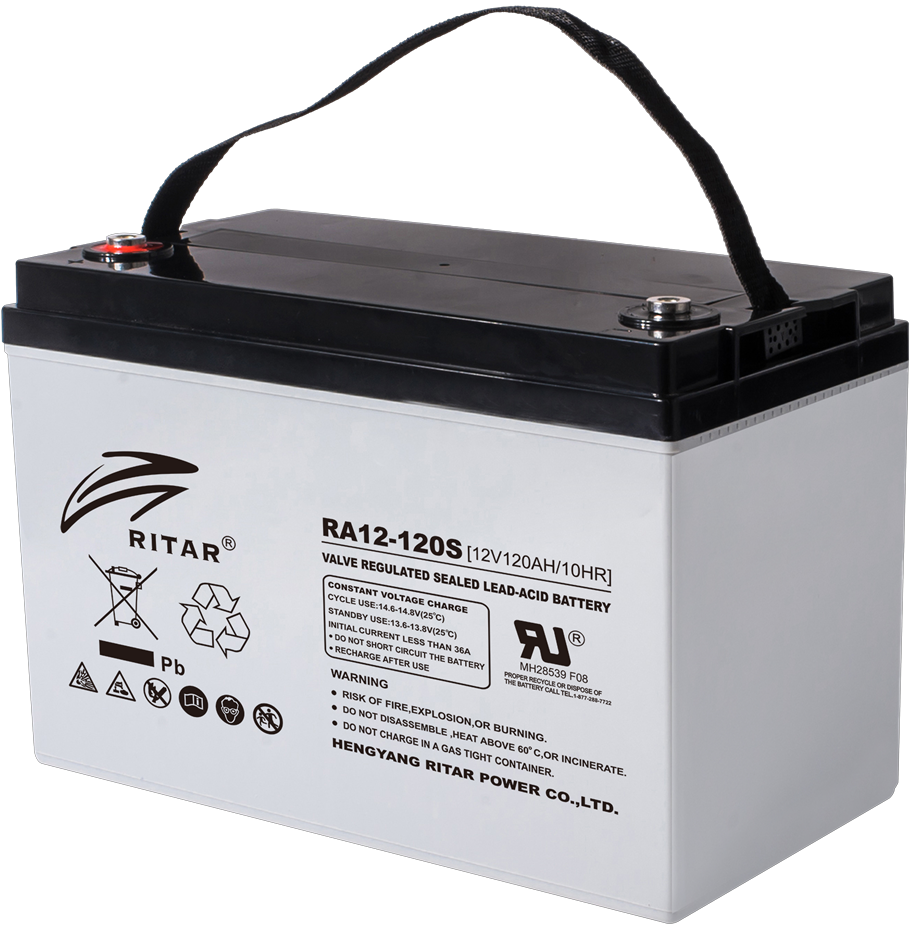 Ritar RA12-120S-F12 zárt ólomakkumulátor 12 V/110 Ah termék fő termékképe