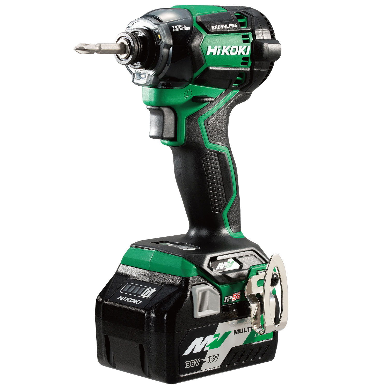HiKoki WH36DCWRZ akkus ütvecsavarozó (2 x BSL36A18 MULTI VOLT Li-ion akkuval, Hitbox kofferben) termék fő termékképe